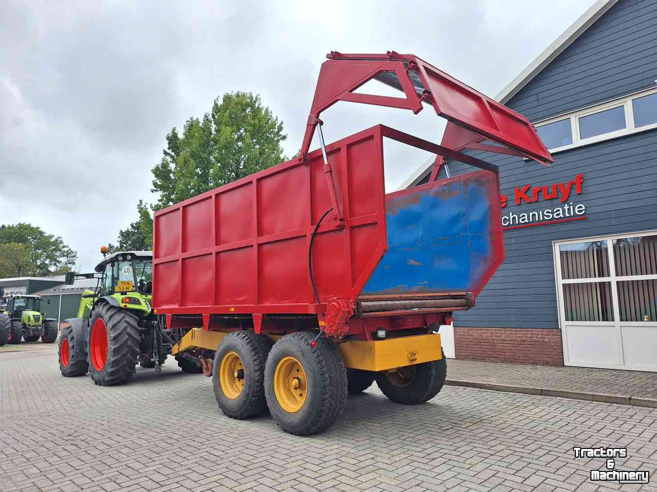 Kipper / Kiepwagen / Landbouwkipper Schuitemaker UTW 560 silagewagen zelfbouw