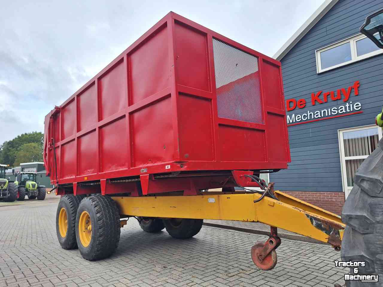 Kipper / Kiepwagen / Landbouwkipper Schuitemaker UTW 560 silagewagen zelfbouw