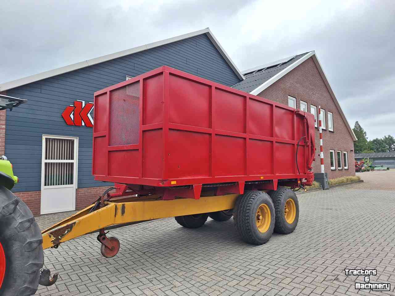 Kipper / Kiepwagen / Landbouwkipper Schuitemaker UTW 560 silagewagen zelfbouw