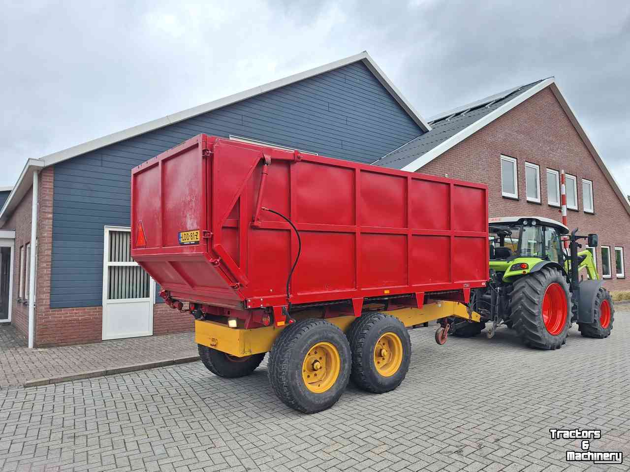 Kipper / Kiepwagen / Landbouwkipper Schuitemaker UTW 560 silagewagen zelfbouw