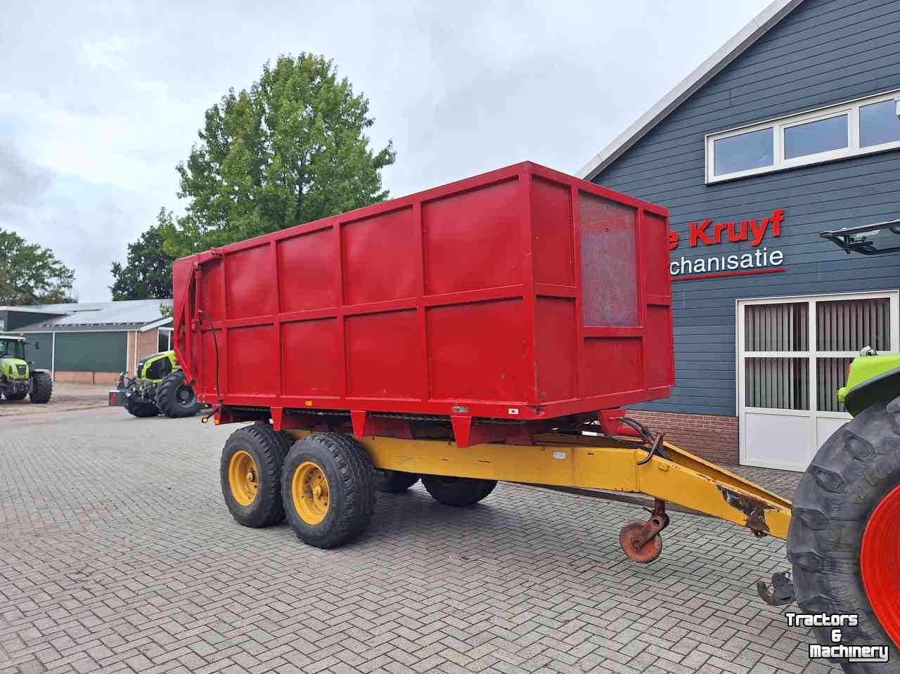 Kipper / Kiepwagen / Landbouwkipper Schuitemaker UTW 560 silagewagen zelfbouw