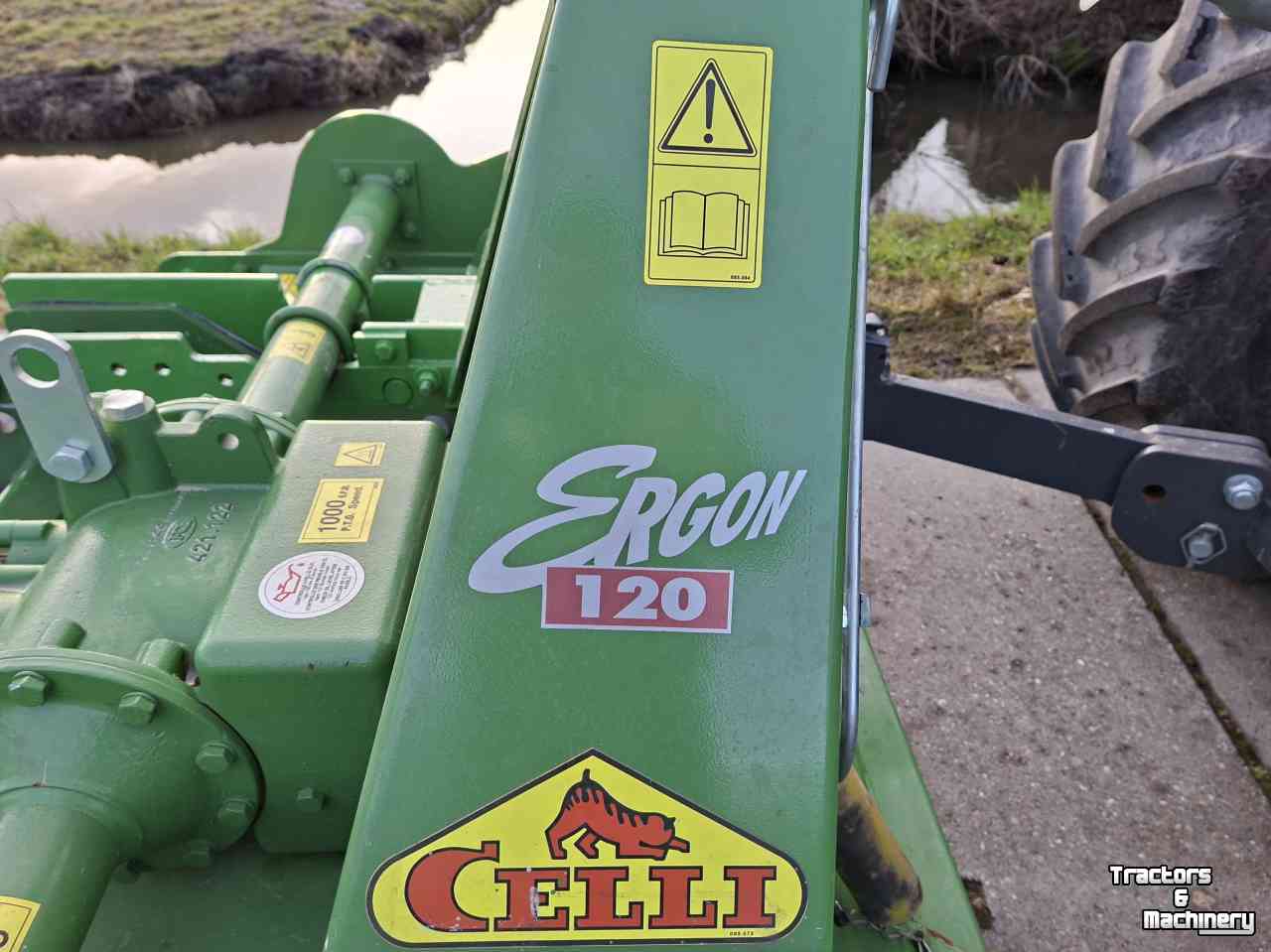 Grondfrees Celli Ergon 120-180 frontfrees grondfrees