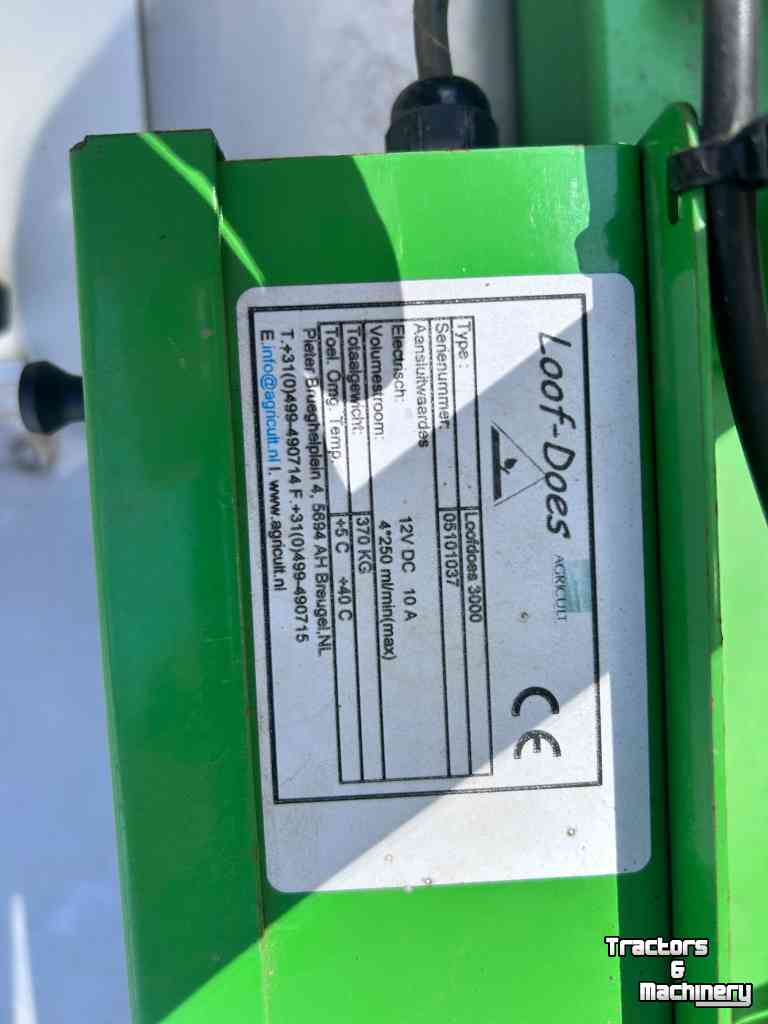 Overige spuiten en toebehoren Agricult agricult loofdoes 3000