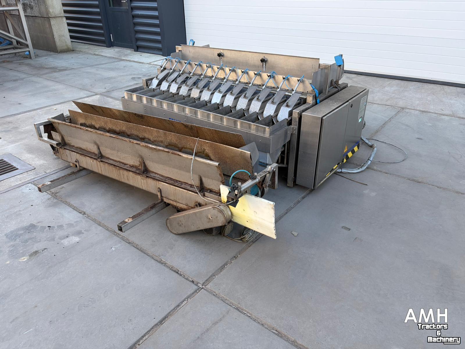 Afweegapparatuur  CP 800/12 VM  Afweger 12 weegschalen,  Abwieger mit 12 Waagen
