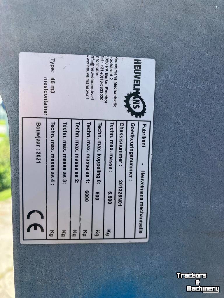 Container / Containerbak Heuvelmans Mestcontainer