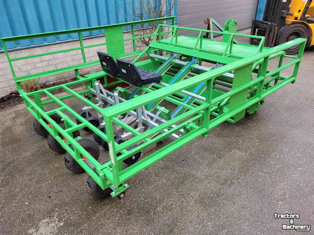 Plantmachine Basrijs Perspot plantmachine 3 rij