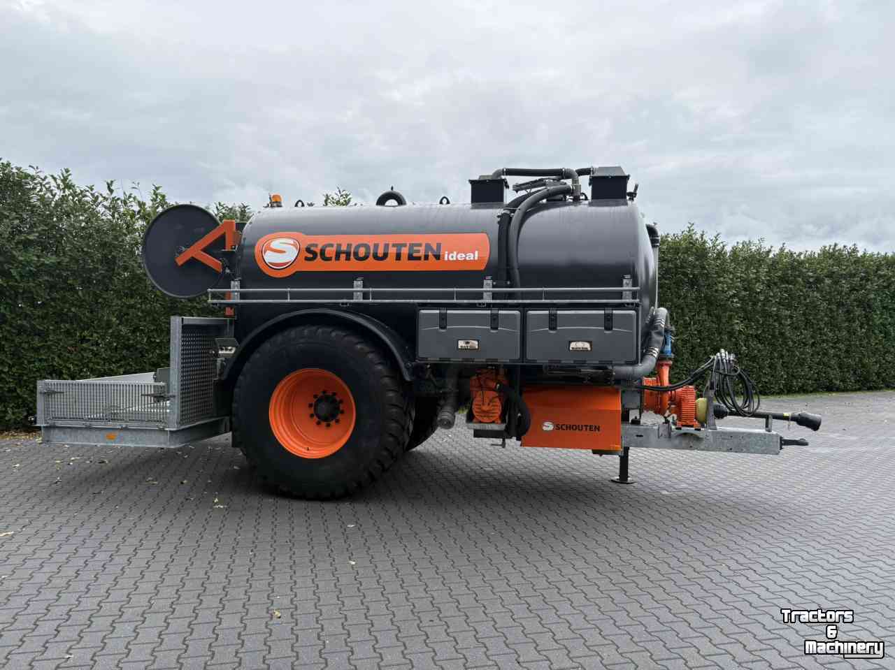 Mestsleepslang-systeem Schouten IDEAL PW120 pompwagen