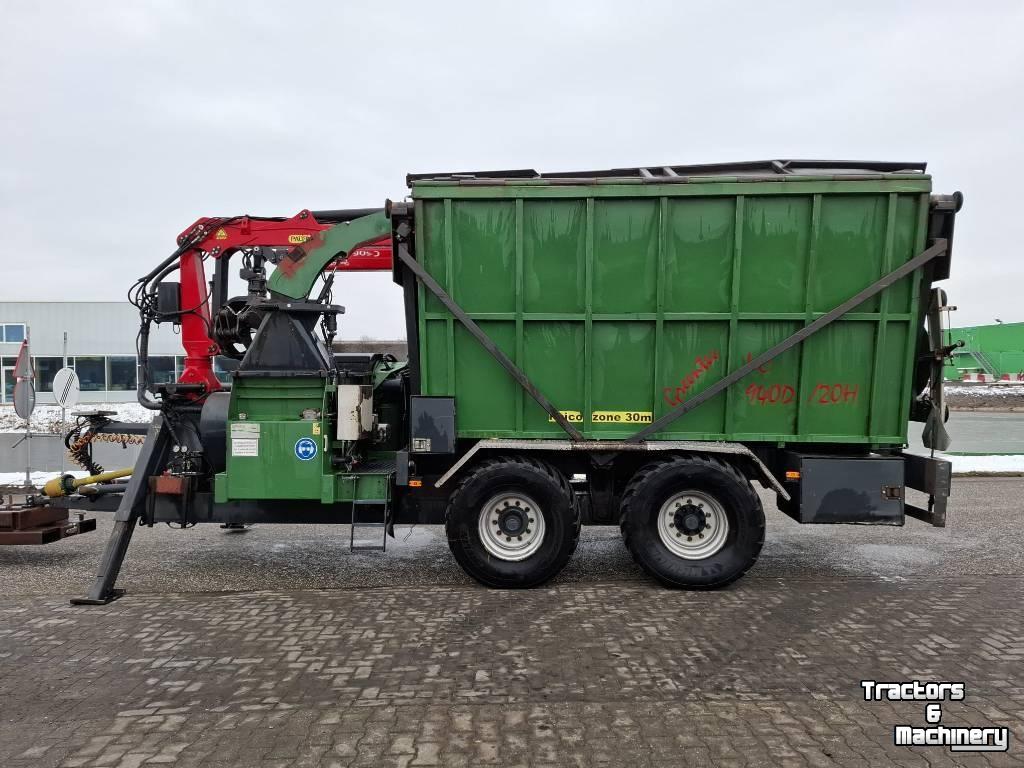 Houtversnipperaar Greentec 952/20 Chipper Combi