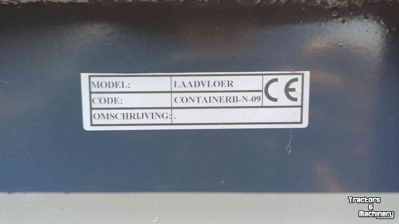 Container / Containerbak  Laadvloer,  laadplatform