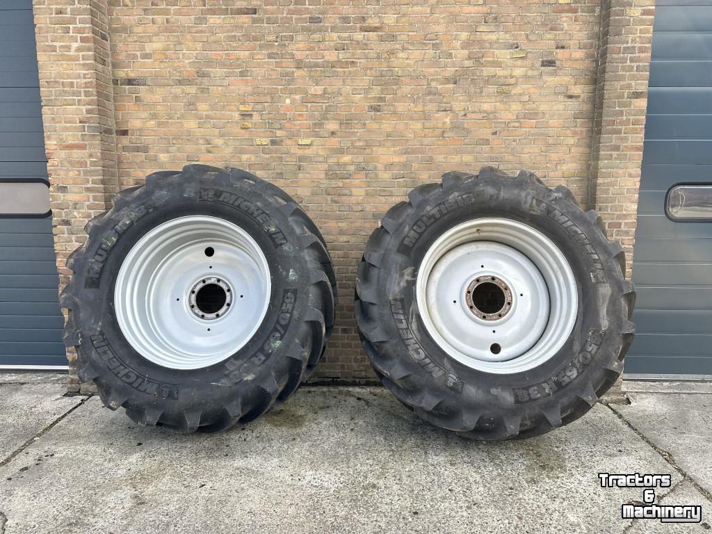 Wielen, Banden, Velgen & Afstandsringen Michelin 540/65R28 <> 650/65R38