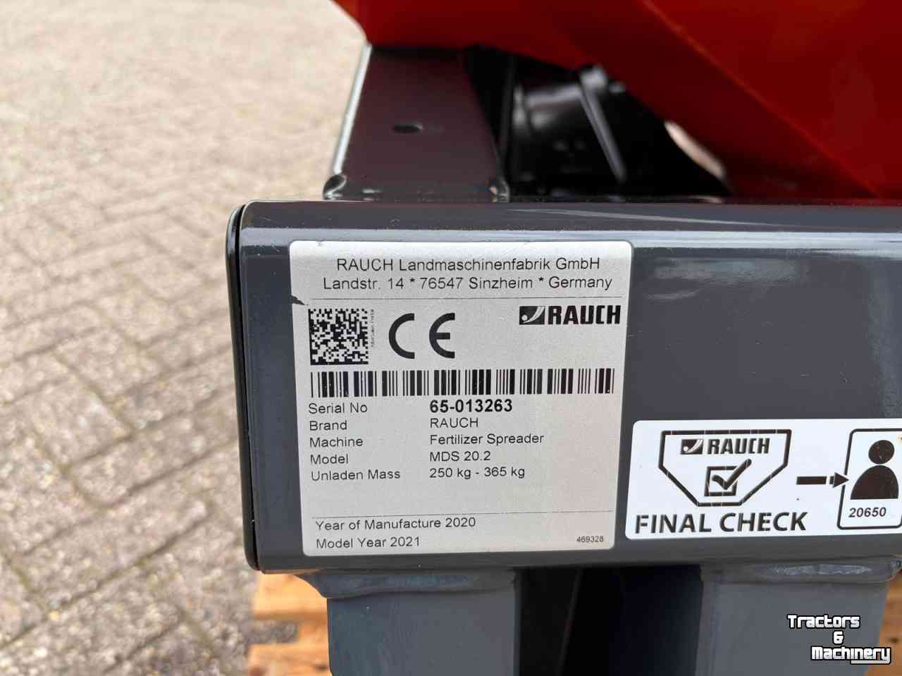 Kunstmeststrooier Rauch MDS 20.2