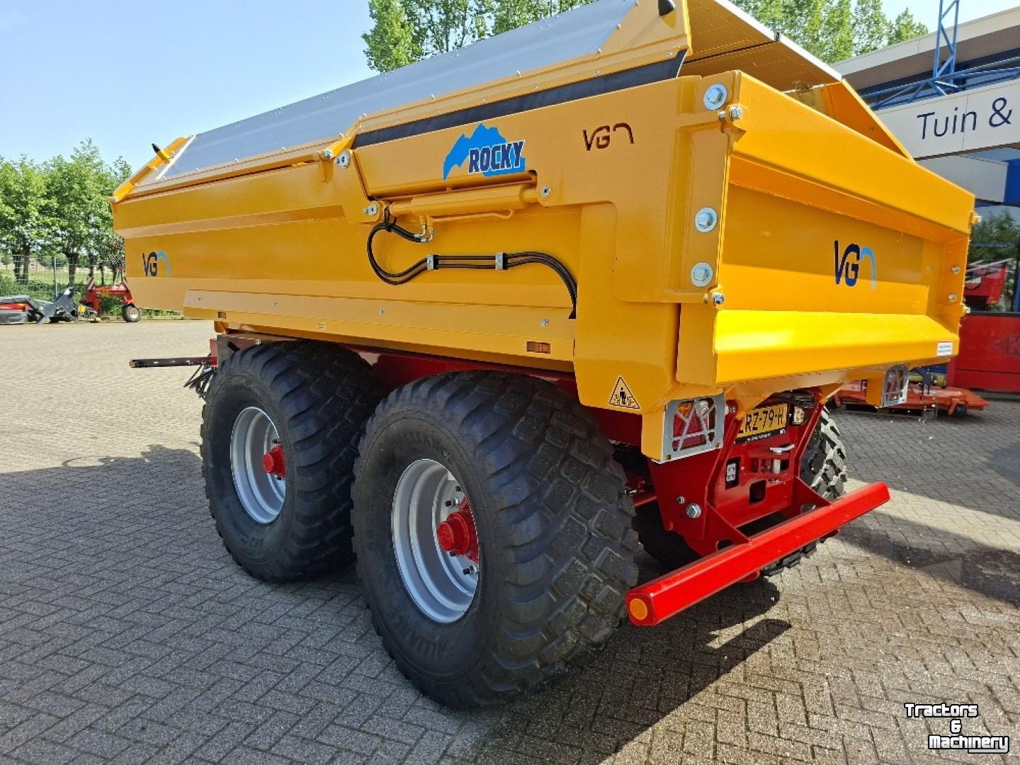Gronddumper / Zandkipper / Grondverzetkipwagen / Dumper VGM ROCKY 14