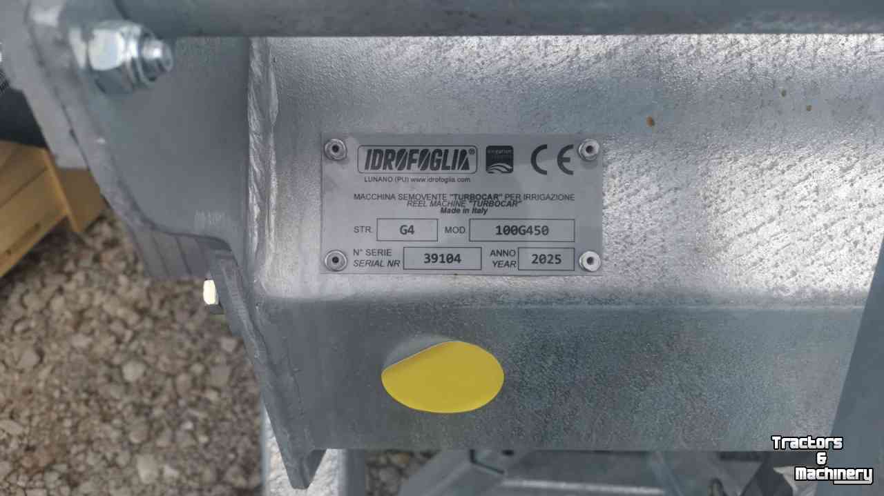 Beregeningshaspel Idrofoglia Turbocar ACTIVE - G4 100 G 450 - 2025 - 39104