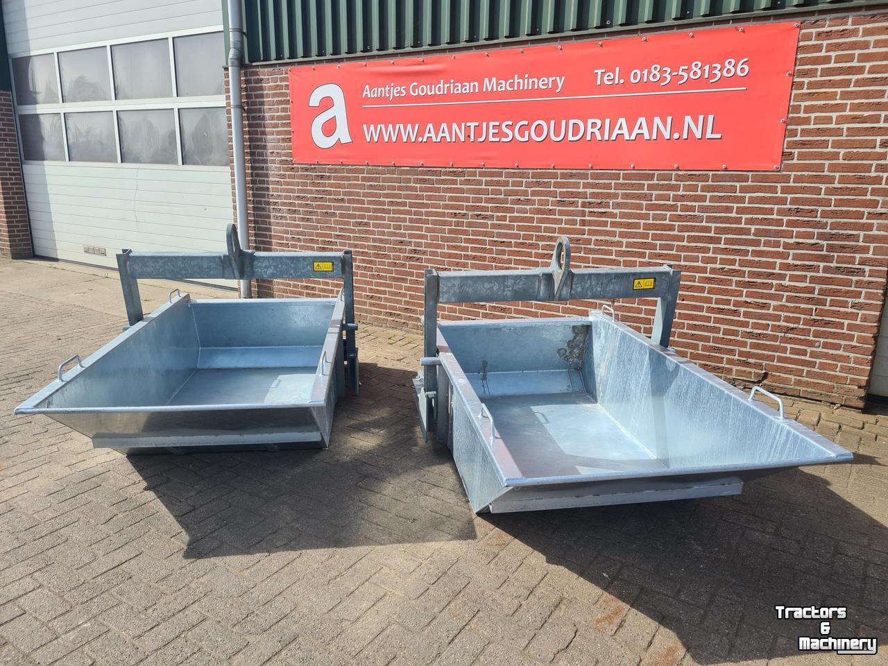 Overige aanbouwdelen en toebehoren Beco Kraancontainer verzinkt