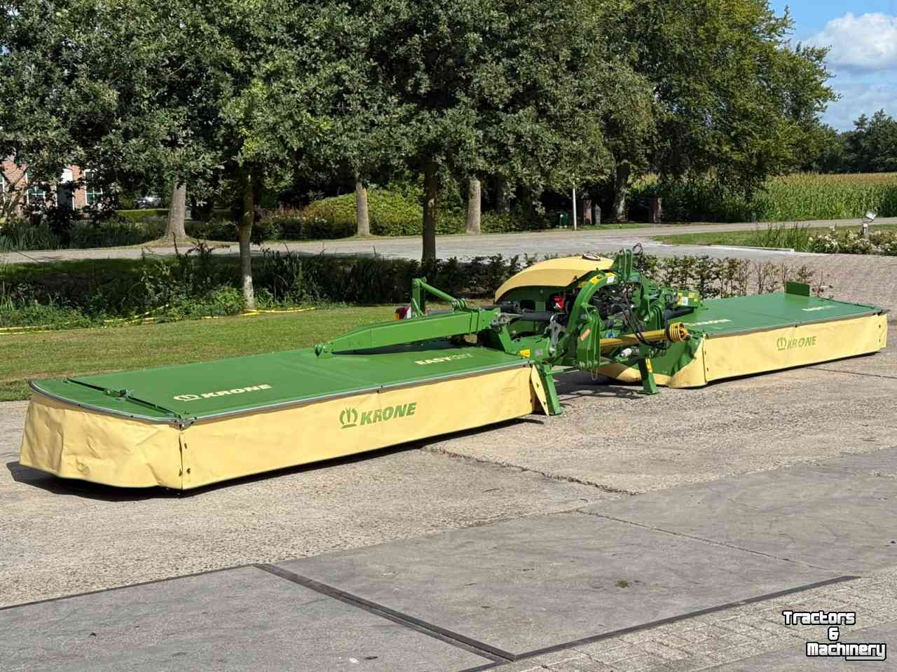 Maaier Krone Easy cut B 1000 Vlindermaaier schijvenmaaier triple maaier