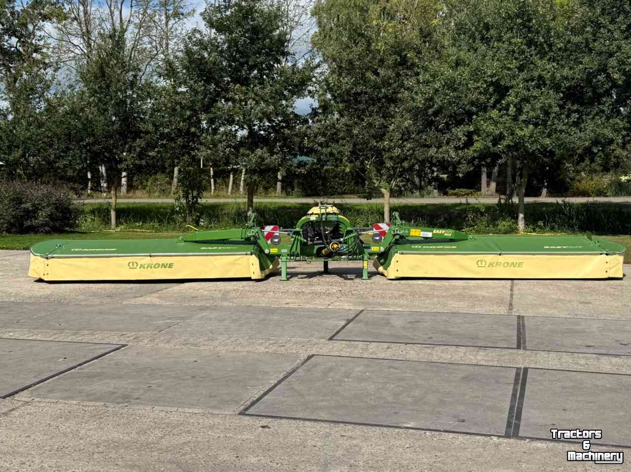 Maaier Krone Easy cut B 1000 Vlindermaaier schijvenmaaier triple maaier