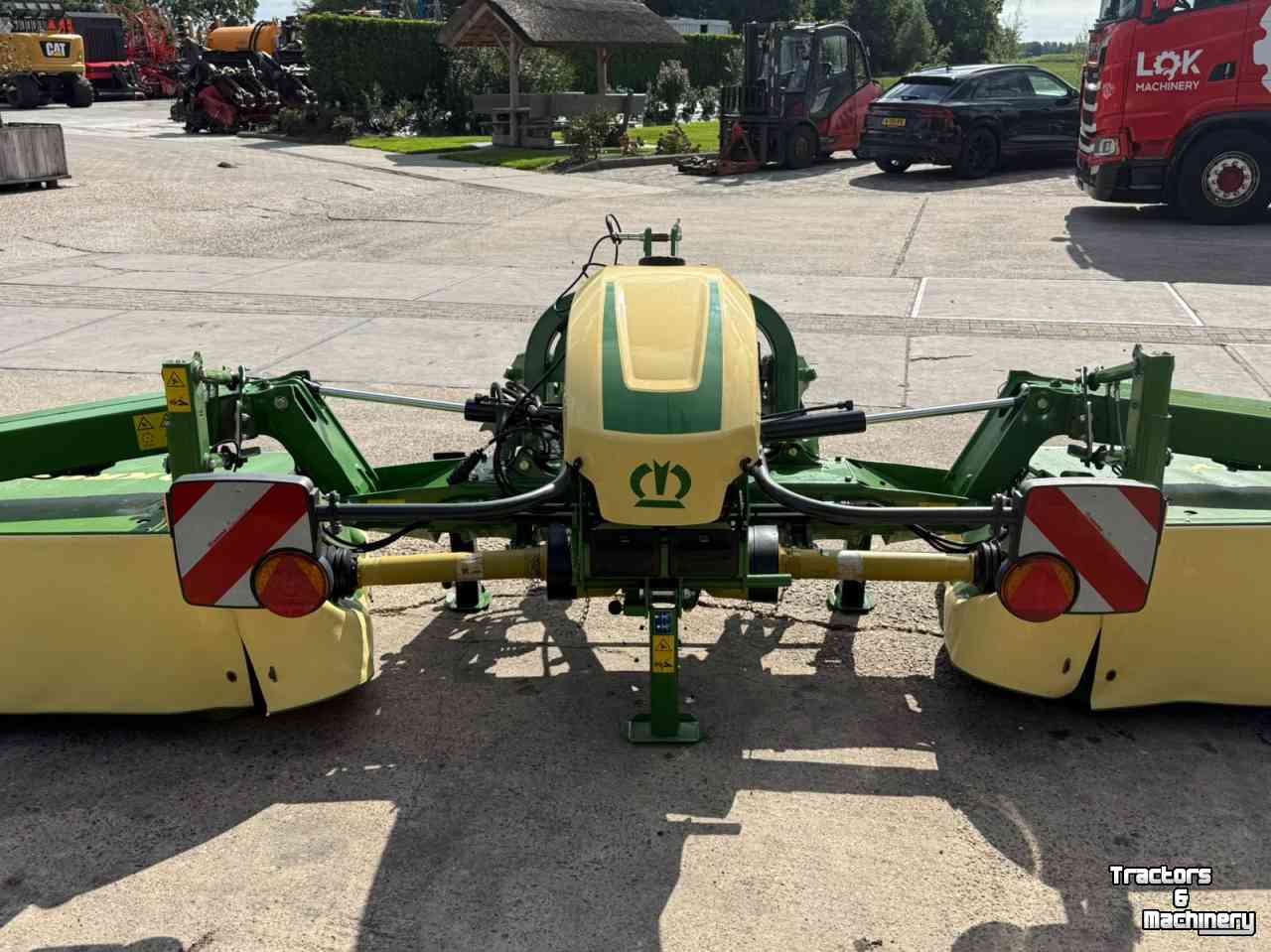 Maaier Krone Easy cut B 1000 Vlindermaaier schijvenmaaier triple maaier