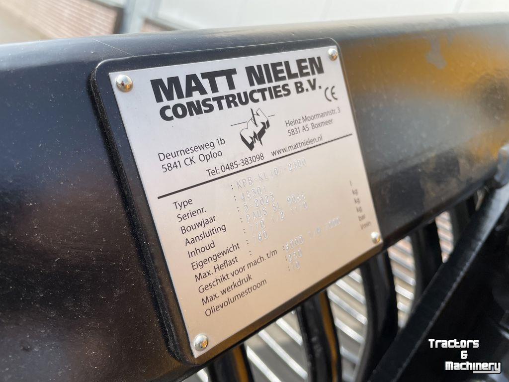 Graafbakken Matt Nielen Kantel puinbak / tilt stonebucket 2300