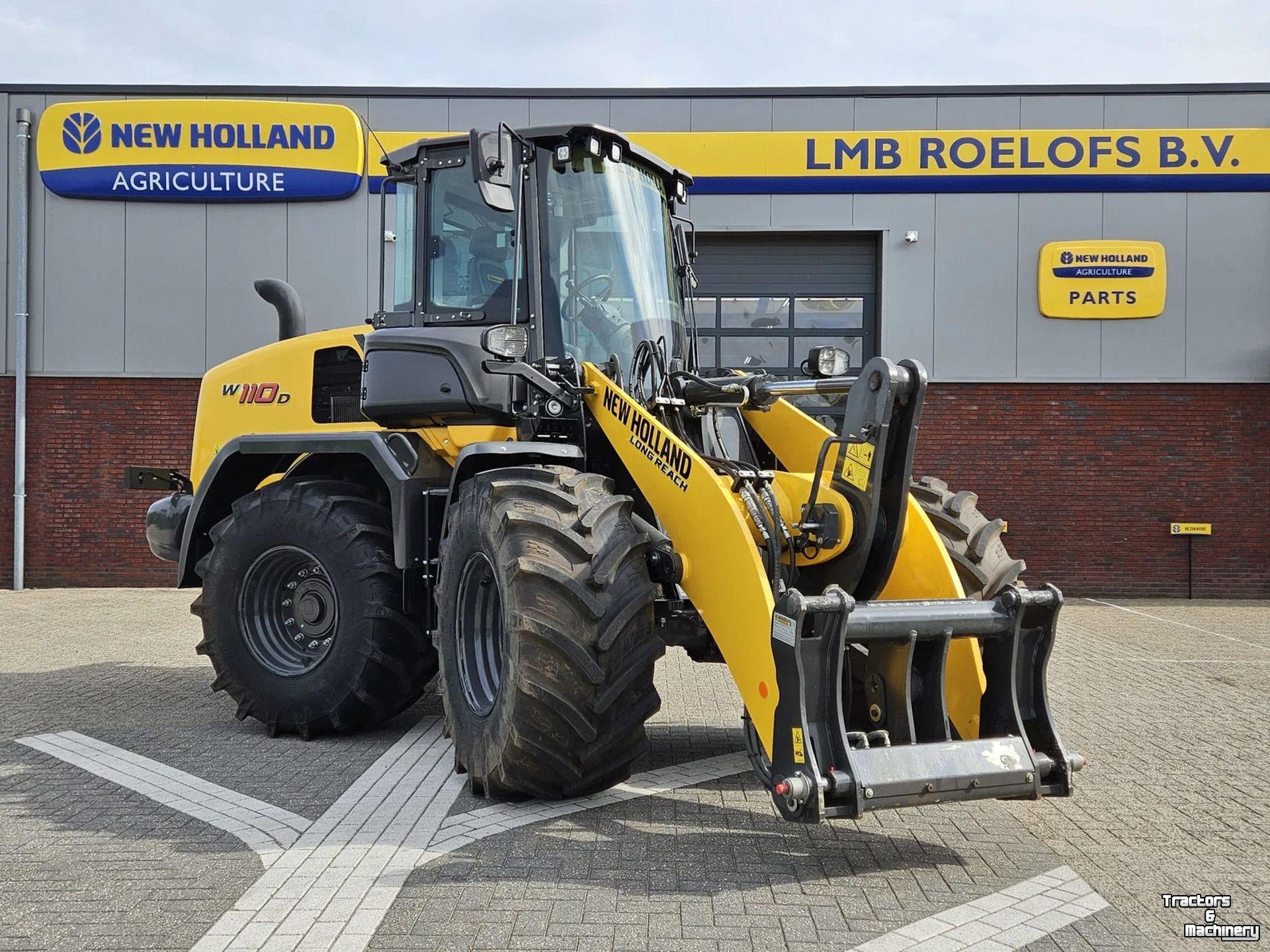Shovel / Wiellader / Kniklader New Holland W110D Long reach