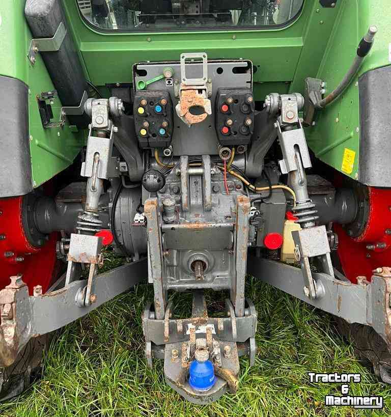 Traktoren Fendt Farmer 412  Vario Tractor + Quicke X56 voorlader