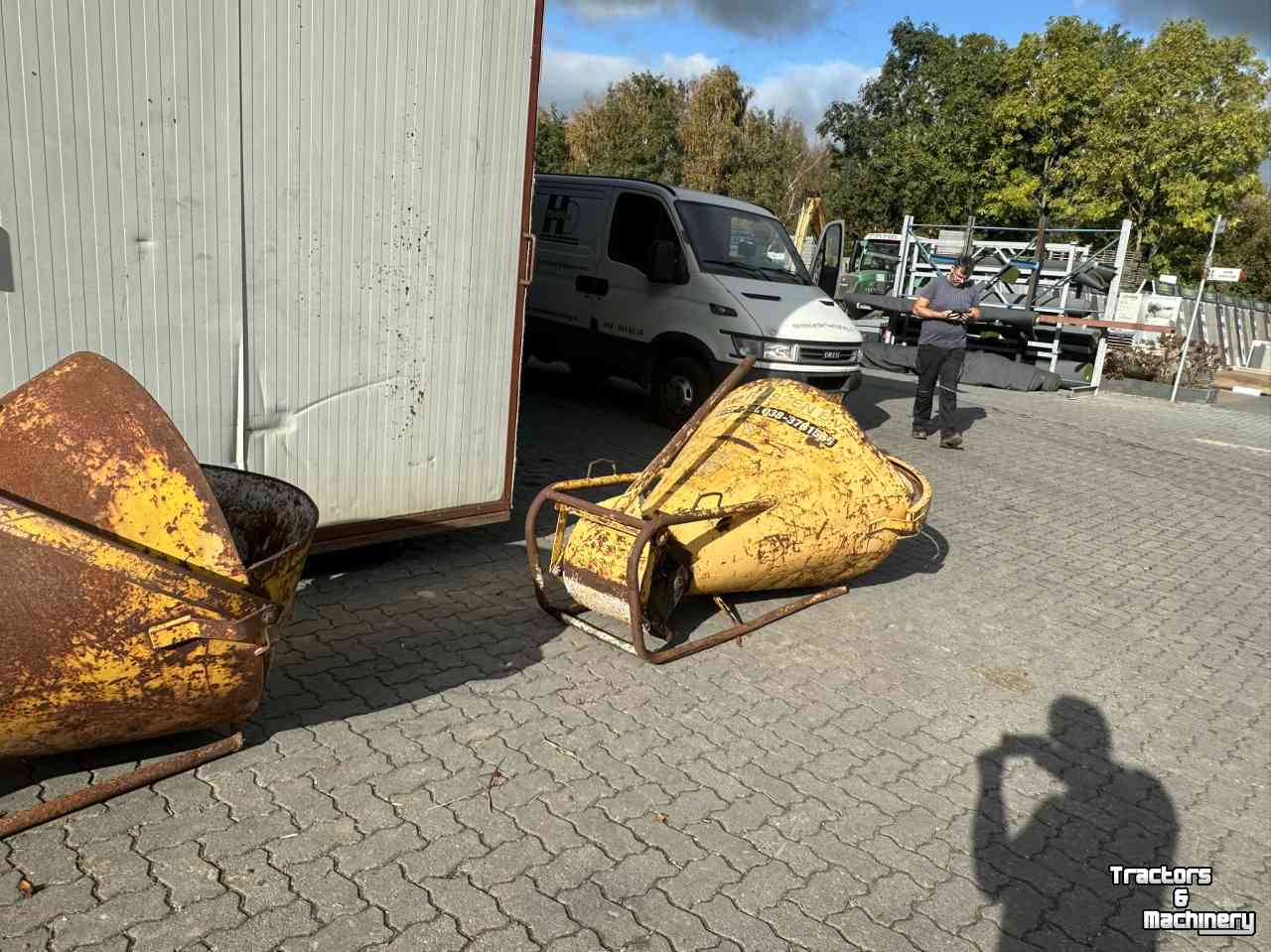 Beton Kubels Beco 500 liter betonkubel