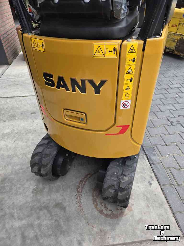 Mini-graver / Mini-graafmachine Sany SY10U nieuw