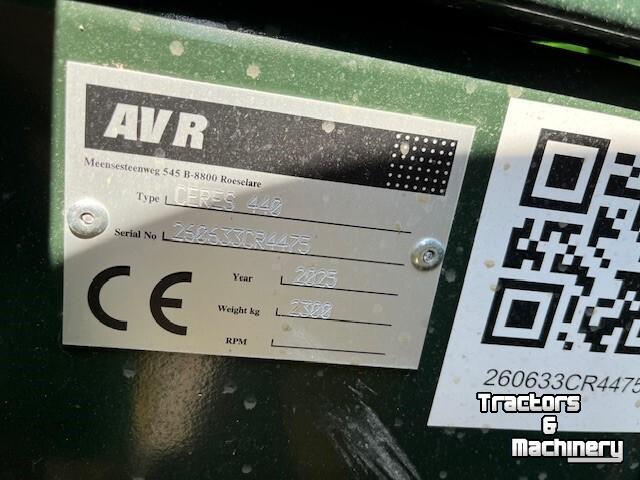 Pootmachine AVR Ceres 440
