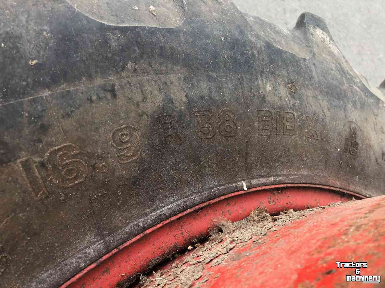 Wielen, Banden, Velgen & Afstandsringen Michelin 16.9 x38