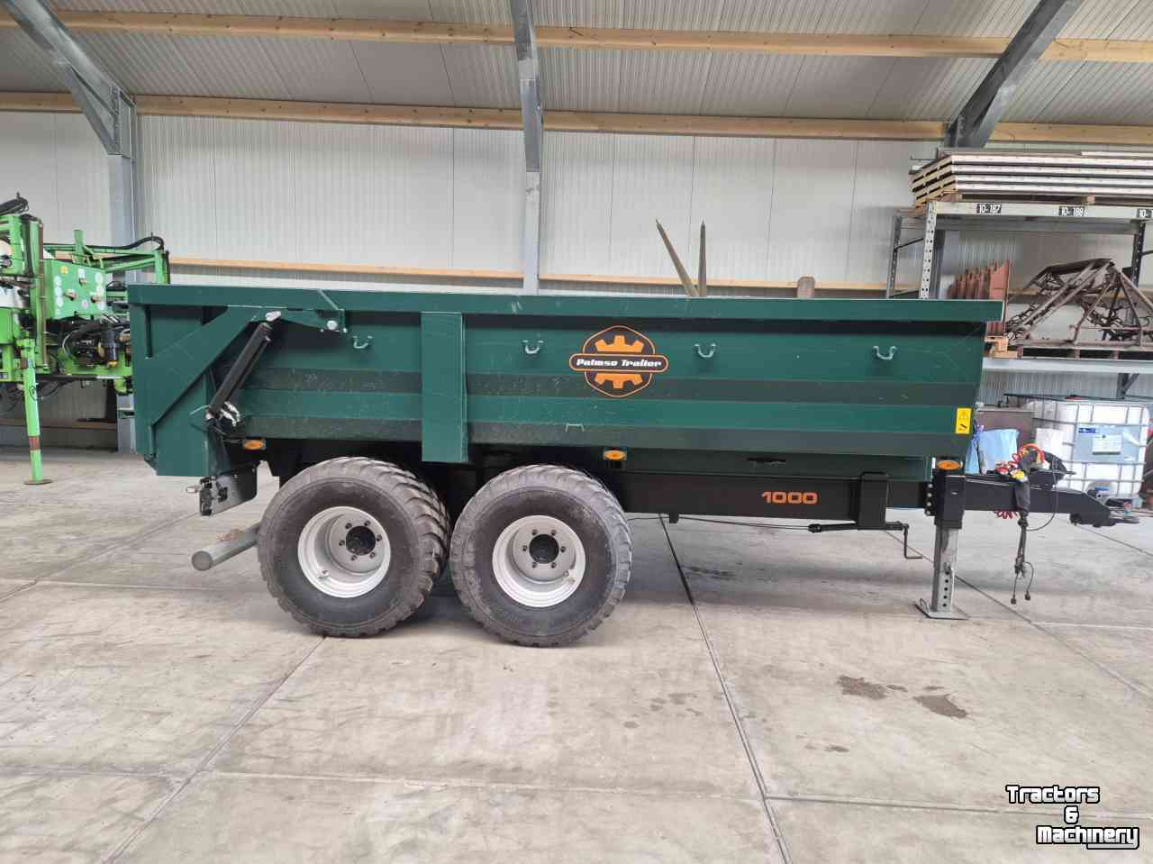 Kipper / Kiepwagen / Landbouwkipper Palmse Trailer pt1000