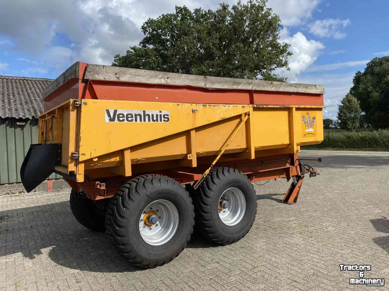 Kipper / Kiepwagen / Landbouwkipper Veenhuis 11000