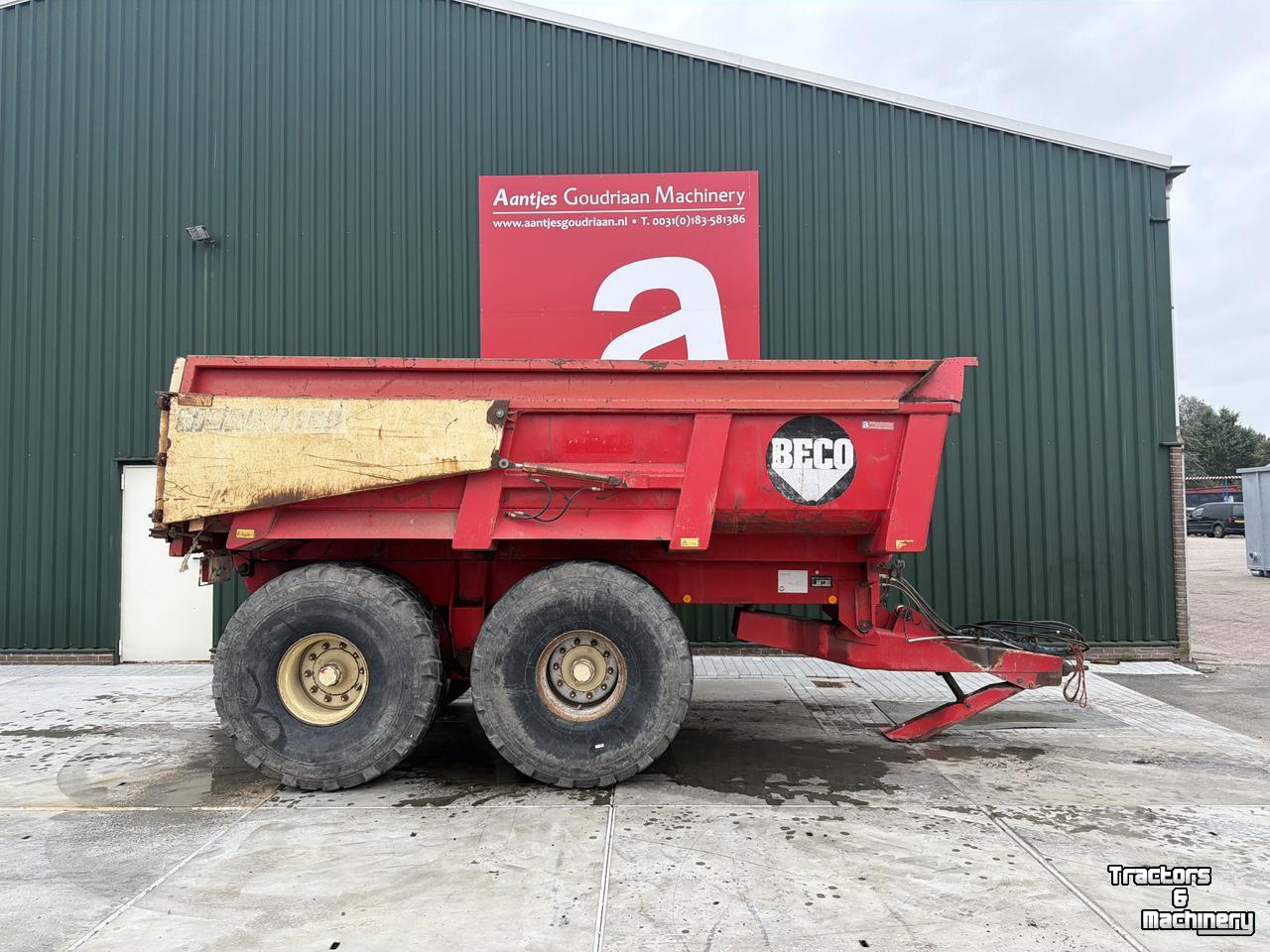 Kipper / Kiepwagen / Landbouwkipper  Gigant 160 kieper