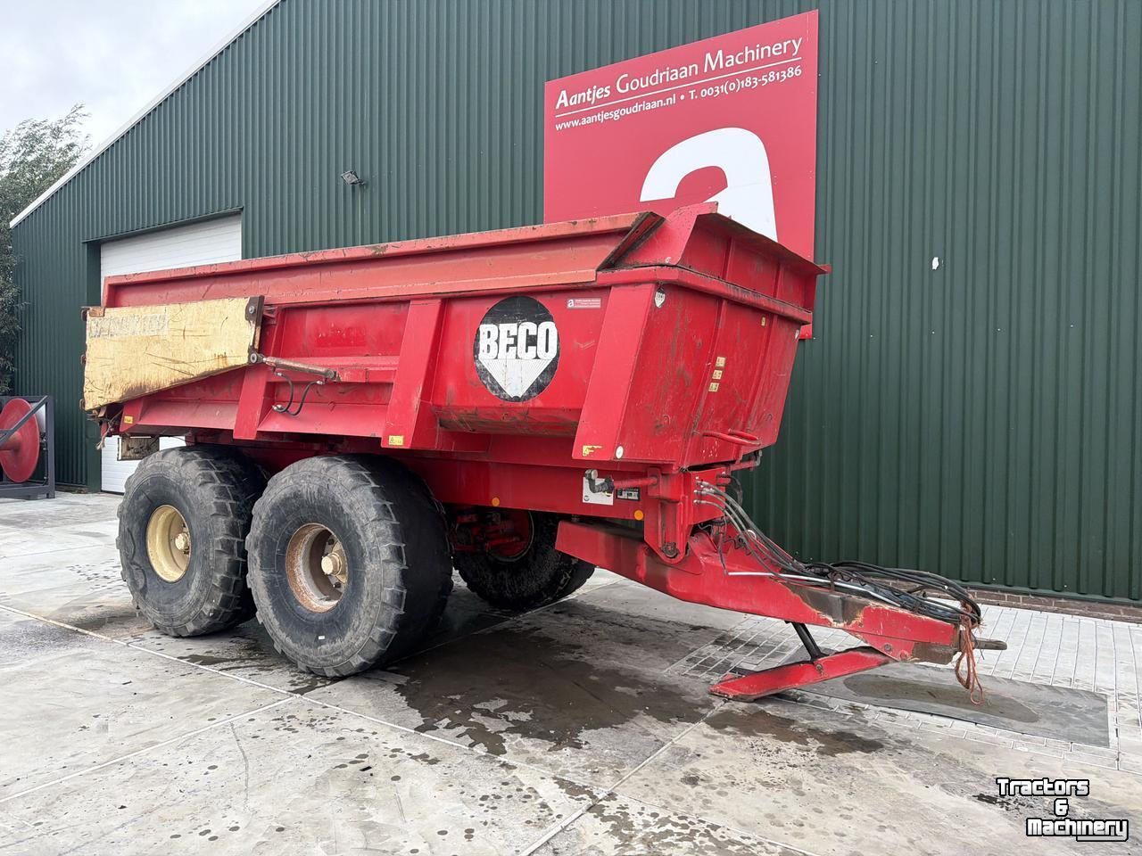 Kipper / Kiepwagen / Landbouwkipper  Gigant 160 kieper