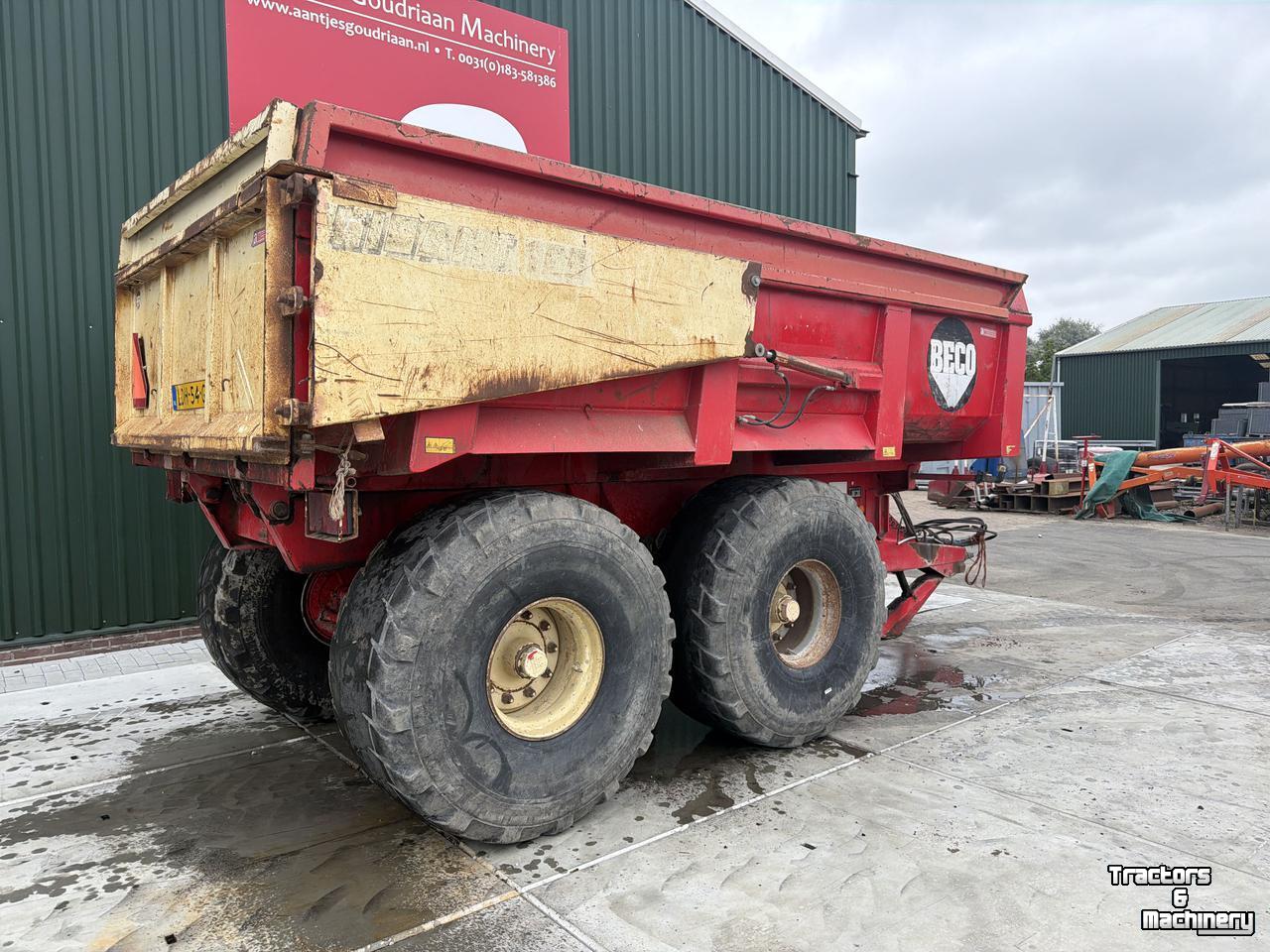 Kipper / Kiepwagen / Landbouwkipper  Gigant 160 kieper