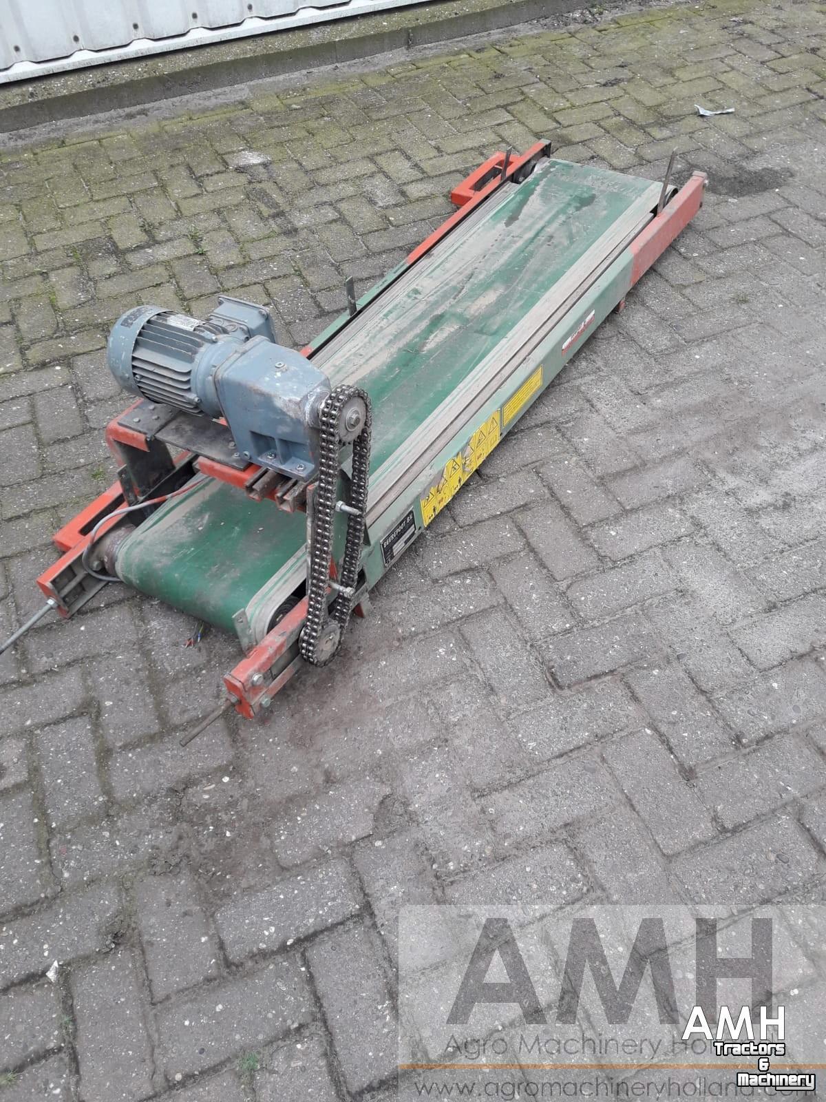 Transportband De Lignie Vlakke band 1770x400 TRANSPORTBAND VLAKKE BAND FLAT BELT CONVEYOR BELT FLACHBAND FÖRDERBAND