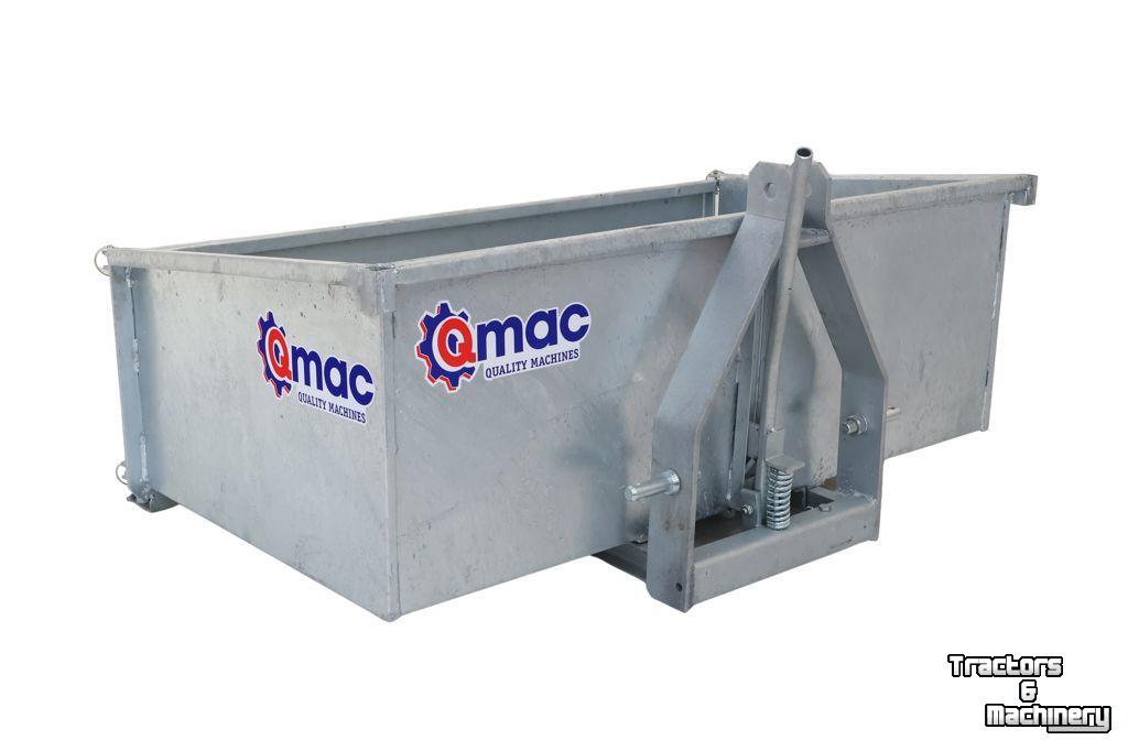 Trekkerbak / Transportbak Qmac trekkerbak 1.00 CAT1 Gegalvaniseerd