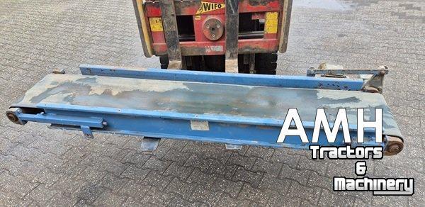 Transportband  onbekend / unknown 2100X400 TRANSPORTBAND VLAKKE BAND FLAT BELT CONVEYOR BELT FLACHBAND FÖRDERBAND