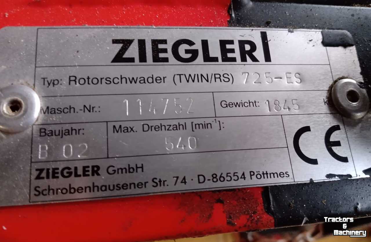 Rugger / Hark Ziegler TwinRS725-ES