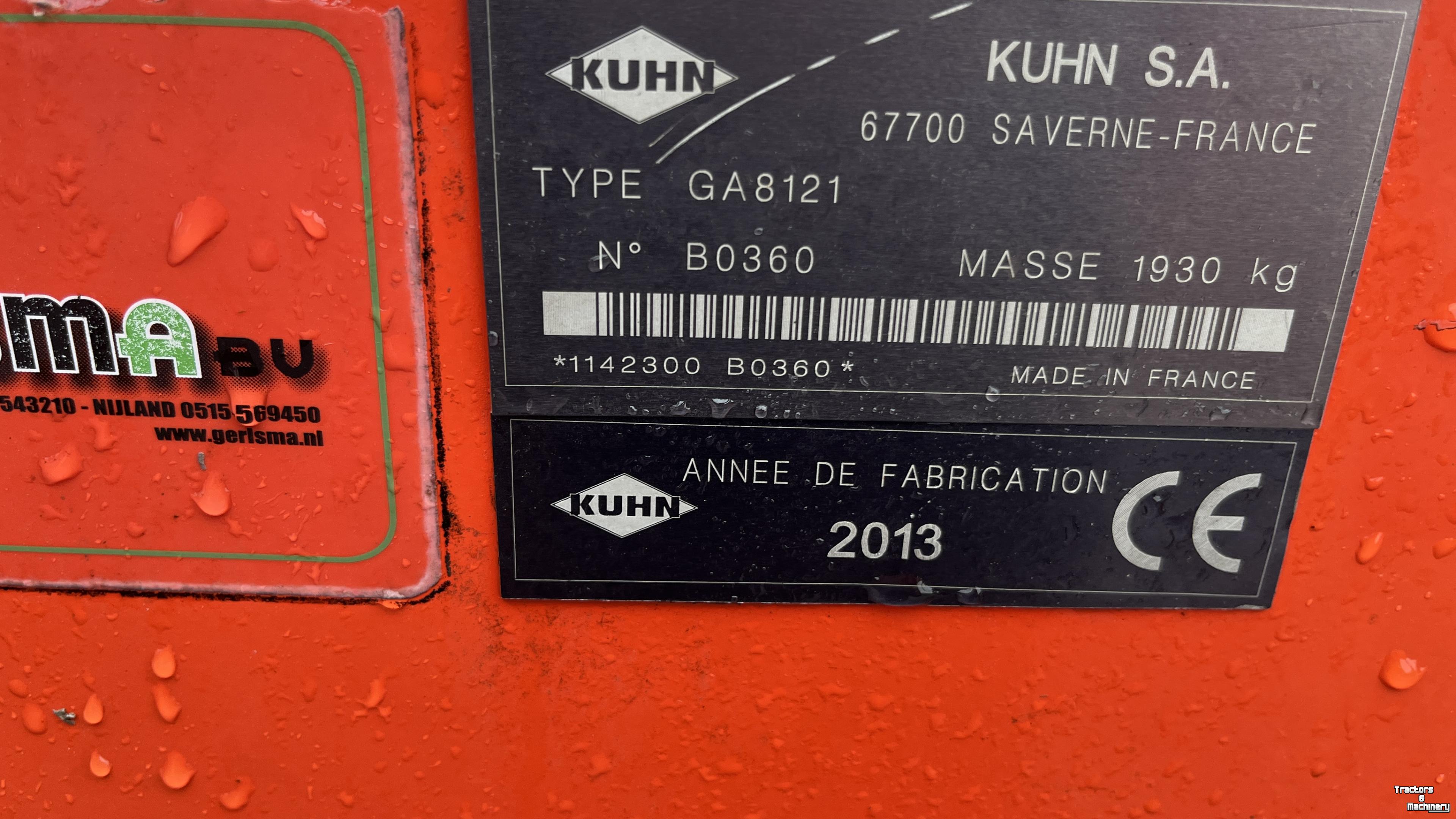 Rugger / Hark / Zwadhark Kuhn Kuhn GA 8121
