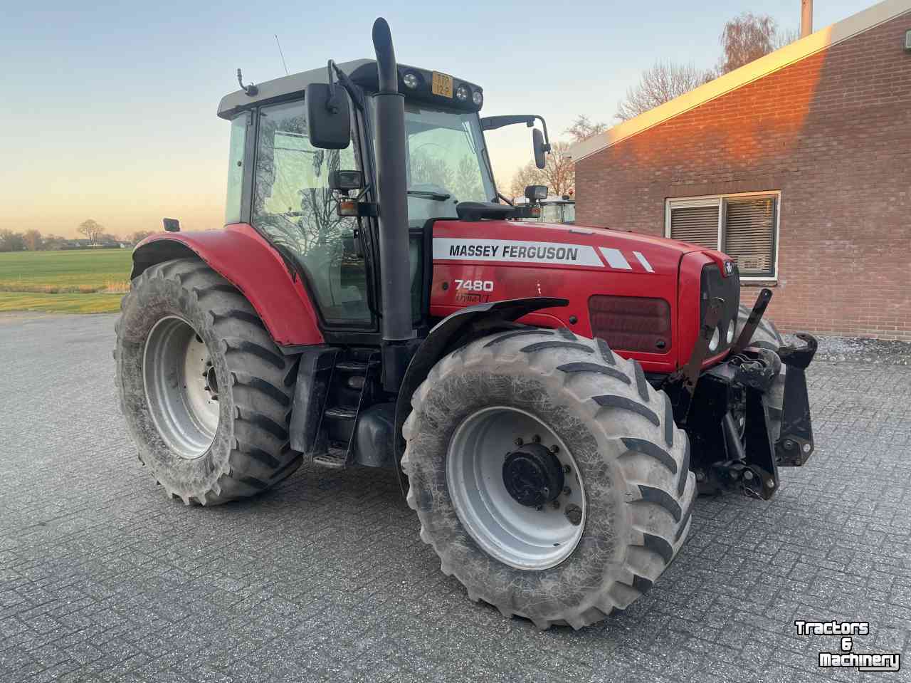 Tractor / Trekker Massey Ferguson 7480 DYNA-VT FR.H.+FR.PTO