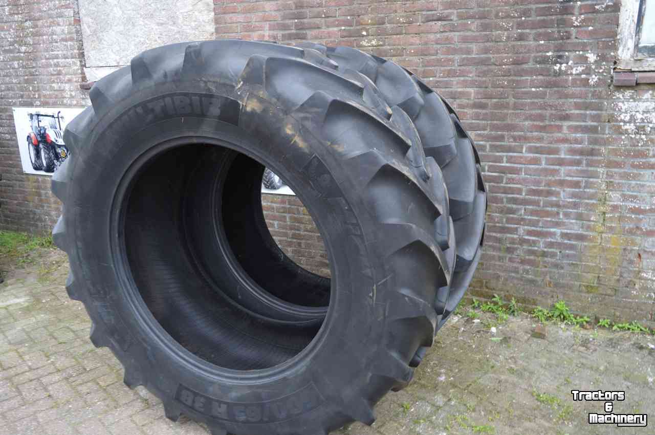 Wielen, Banden, Velgen & Afstandsringen Michelin 600/65r38