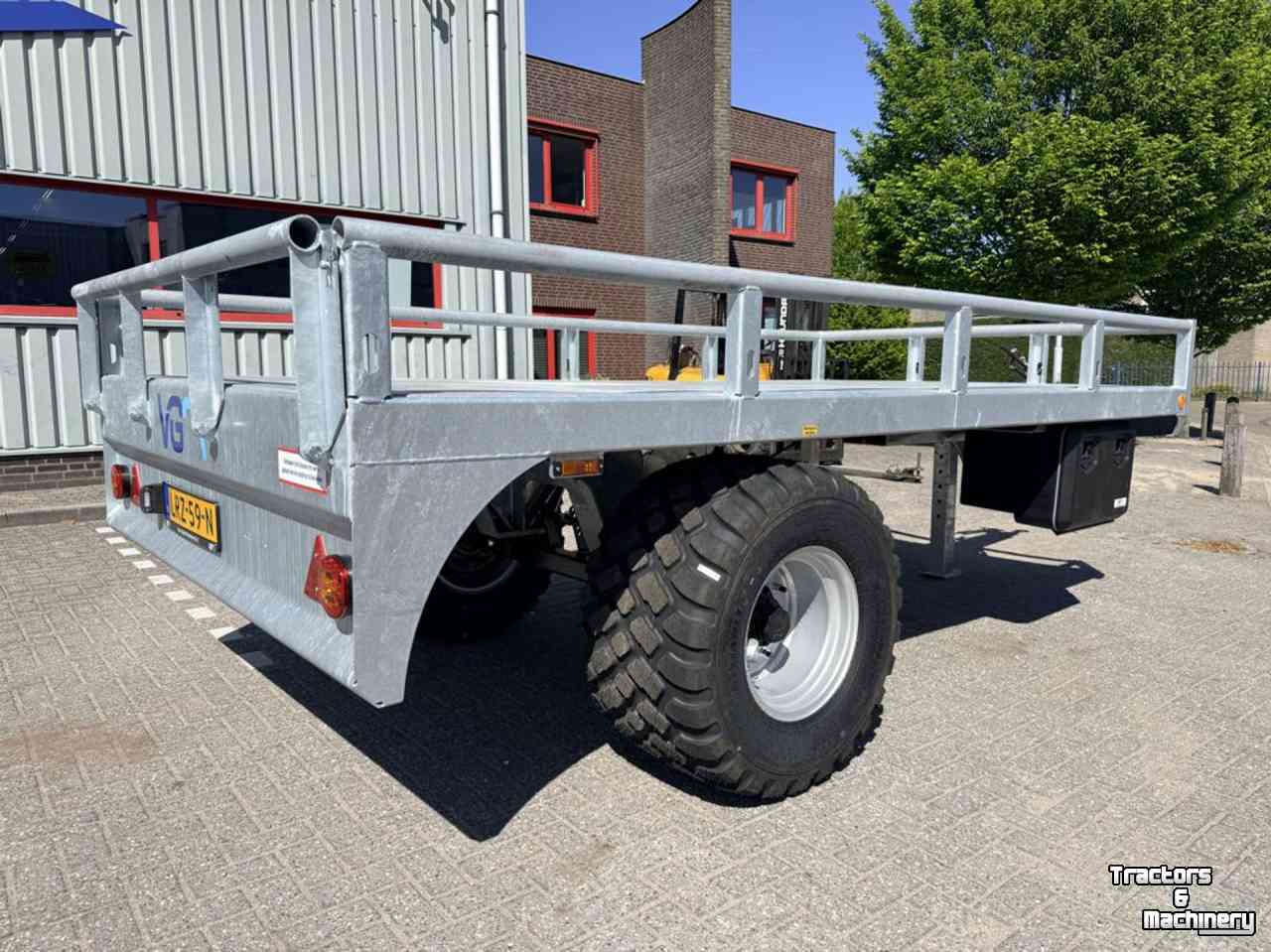 Vierwielige wagen / Landbouwwagen VGM Sierra 5 Bakkenwagen