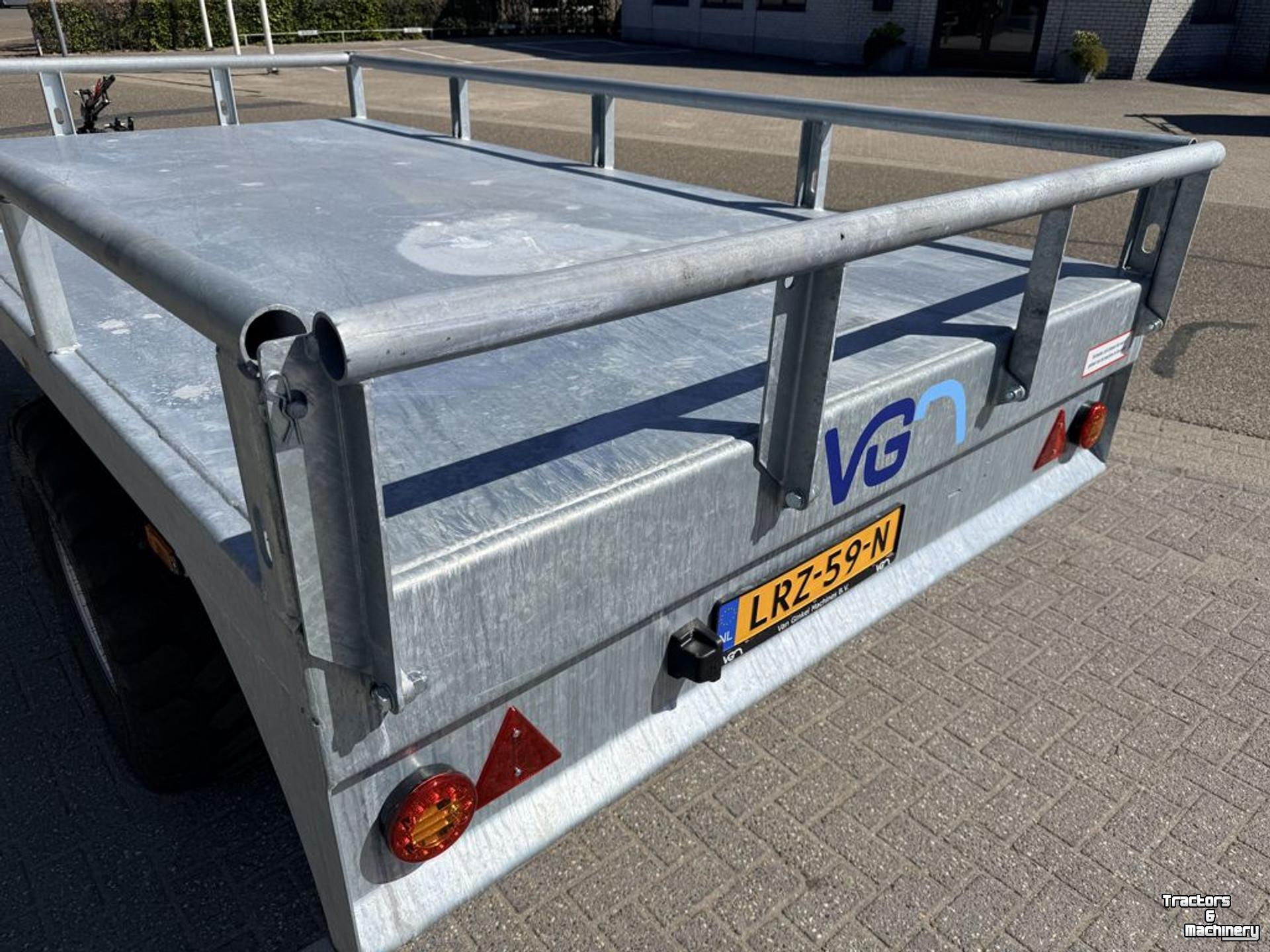 Vierwielige wagen / Landbouwwagen VGM Sierra 5 Bakkenwagen