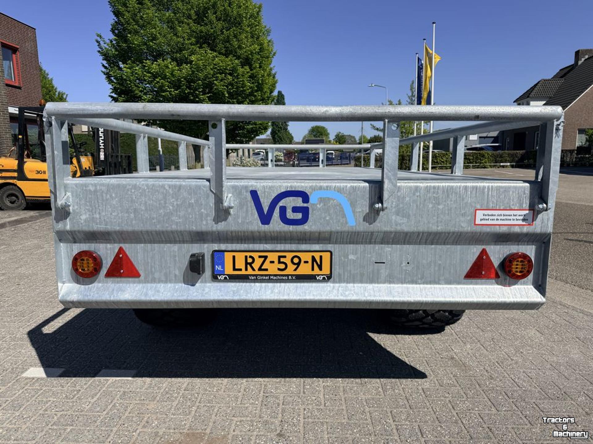 Vierwielige wagen / Landbouwwagen VGM Sierra 5 Bakkenwagen