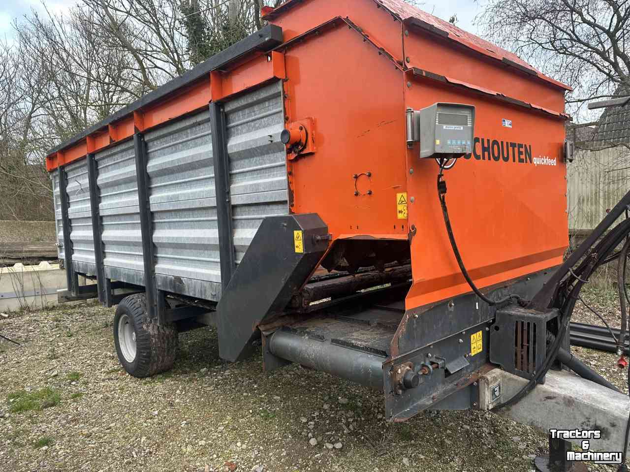 Voerverdeelwagen  / Voerdoseerwagen Schouten vdw150v