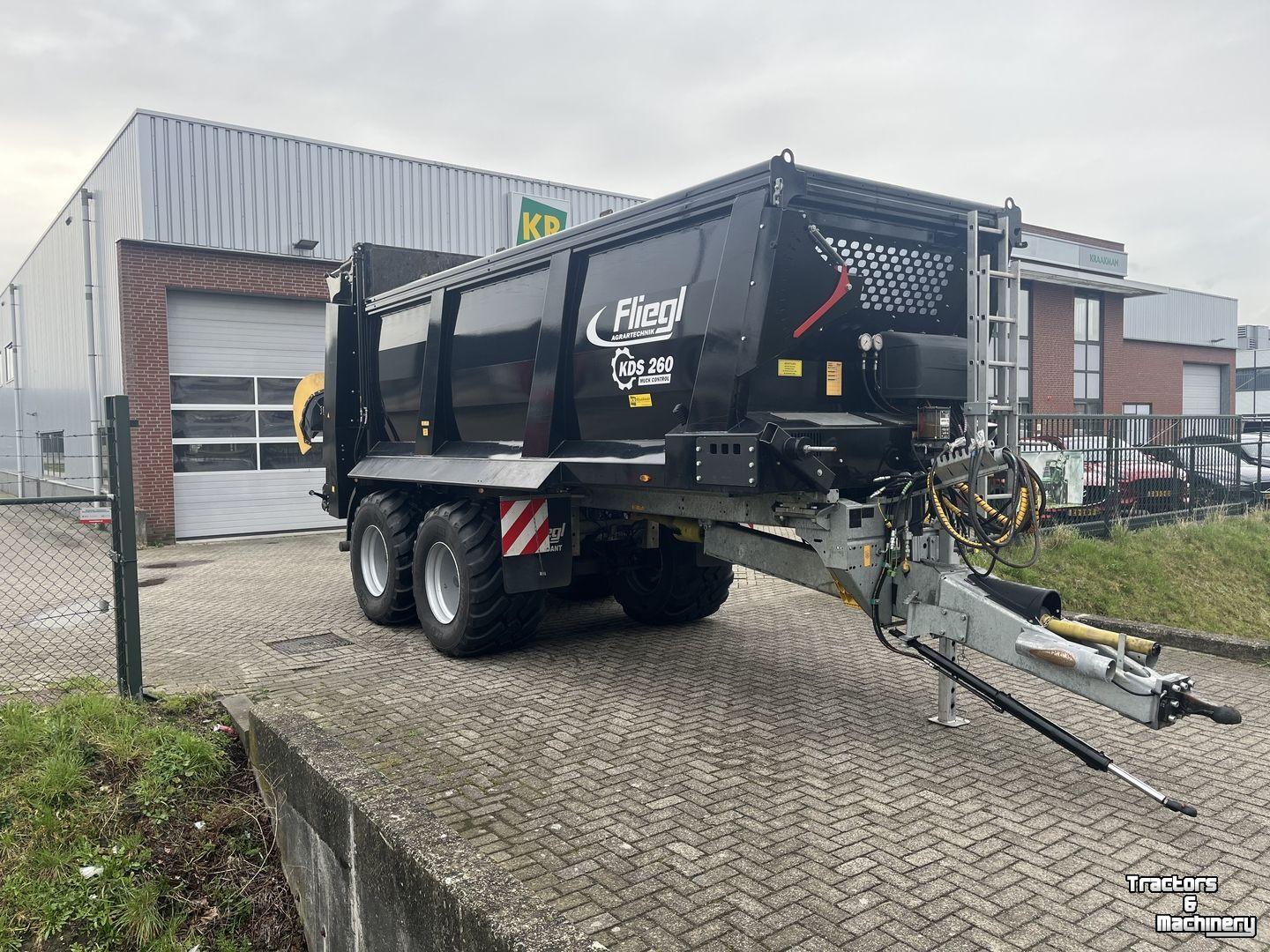 Mestverspreider / Stalmeststrooier Fliegl KDS 260