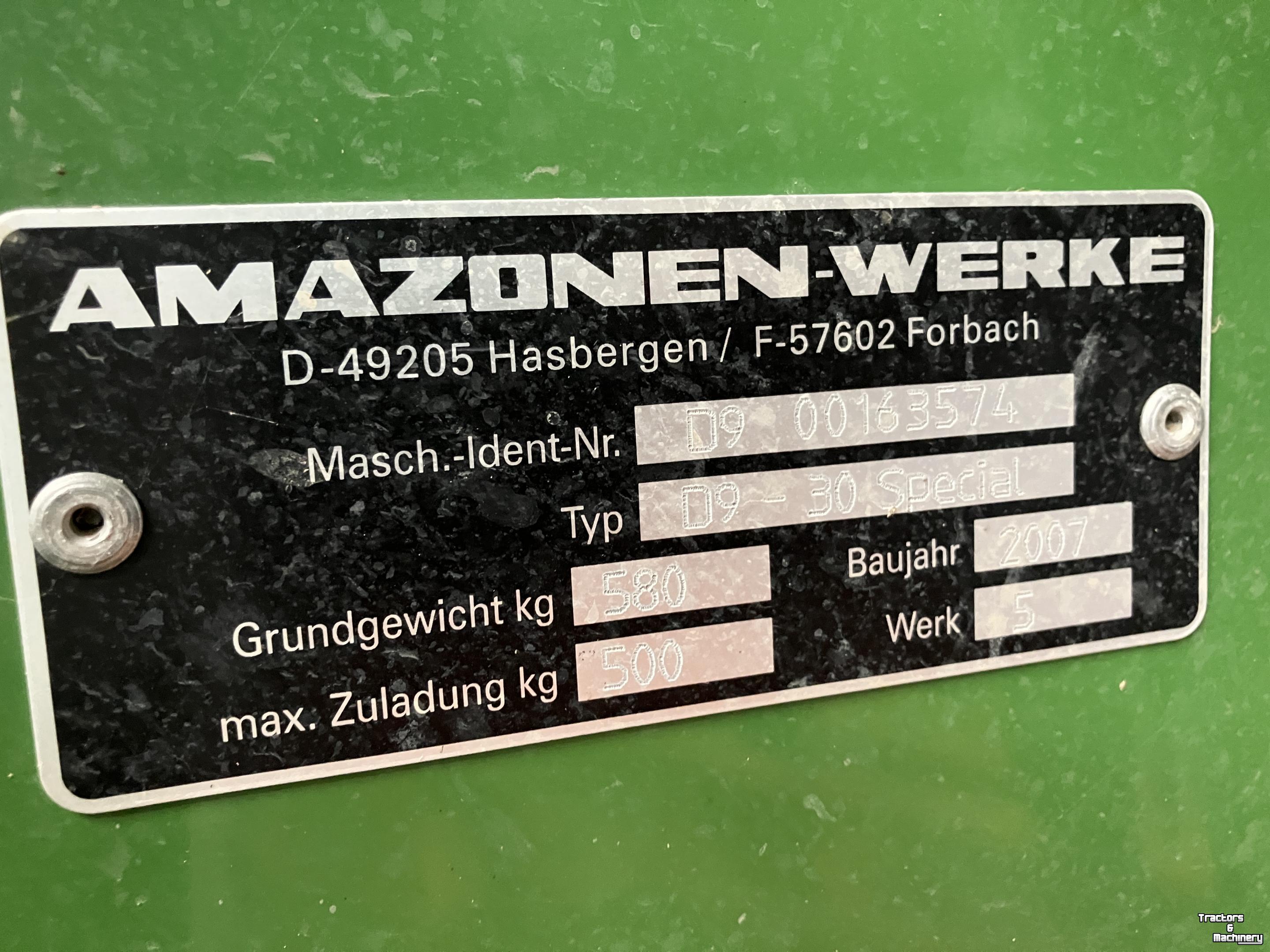 Zaaimachine Amazone D9-30 Special