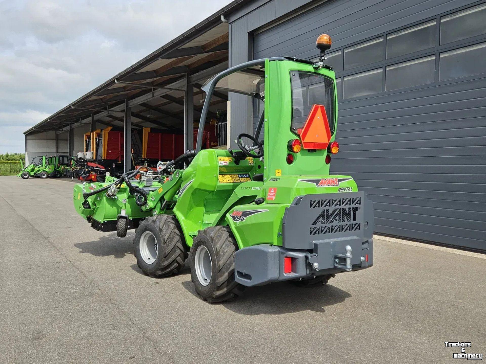 Shovel / Wiellader / Kniklader Avant 645i Rental mini-shovel