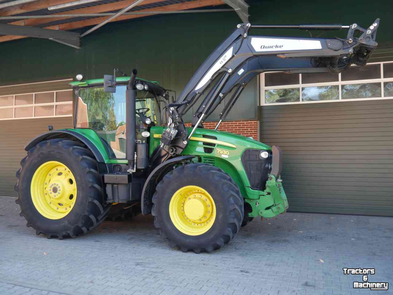 Tractor / Trekker John Deere 7930 AP + Quicke Q8m lader