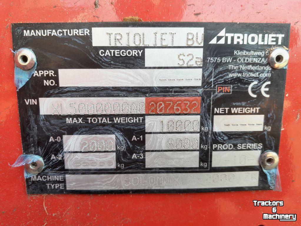 Voermengwagen Vertikaal Trioliet TRIOLIET Solomix 2-2000 ZK