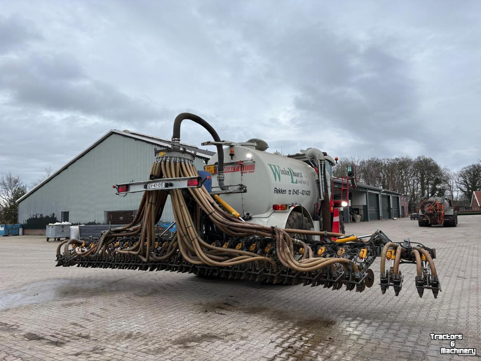 Mesttank Vervaet Hydro Trike 14m3